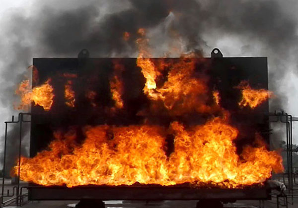 火幕墻訓(xùn)練設(shè)施